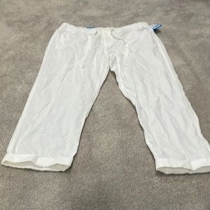Women’s Columbia active white capri pants size L